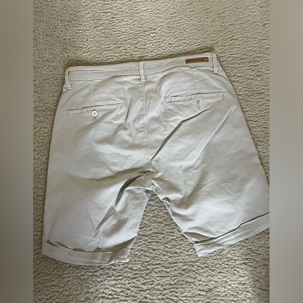Kiwi Saint-Tropez Bermuda Shorts Flat Front Size Medium - Picture 3 of 5